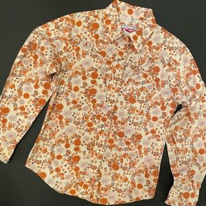 ROPER girls western long sleeve top